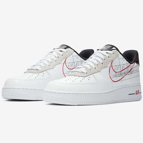 کفش مخصوص دویدن مردانه نایکی مدل Air Force 1 Low Script Swoosh Pack کفش مخصوص دویدن مردانه نایکی مدل Air Force 1 Low Script Swoosh Pack
