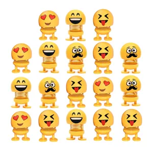 عروسک فنری طرح ایموجی  مدل bahar  کد 708  مجموعه   18عددی