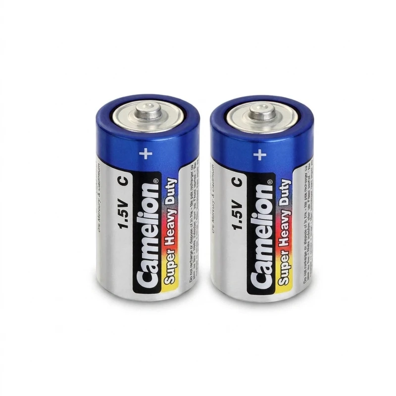 باتری متوسط c کملیون مدل super heavy duty بسته 2 عددی