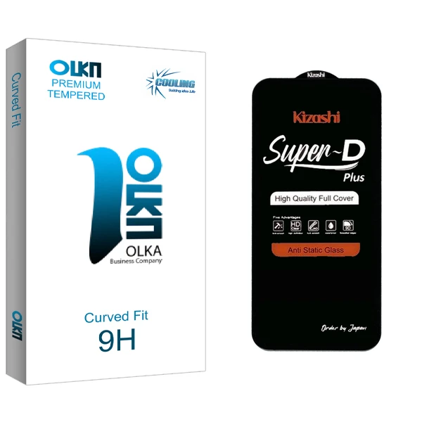 محافظ صفحه نمایش کولینگ مدل Olka Super Kizashi مناسب برای گوشی موبایل اپل iPhone 14