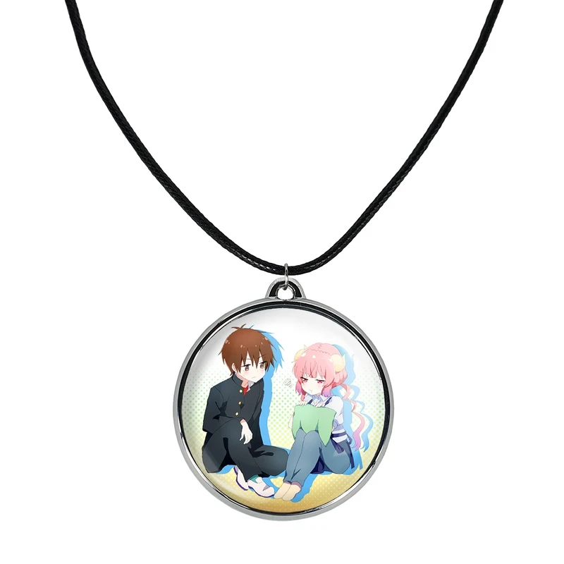 گردنبند خندالو مدل ایلولو و آیدا انیمه اژدهای خدمتکار کوبایاشی کد 3629836299