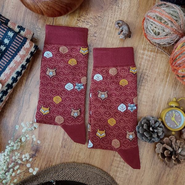 جوراب زنانه ال سون مدل پاییزی کد PH764.4 بسته 6 عددی -  - 14