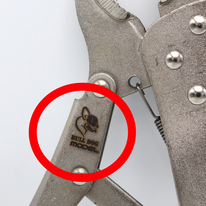 انبر قفلی مدل بول داگ کد YP-BS-250MM سایز 10 اینچ