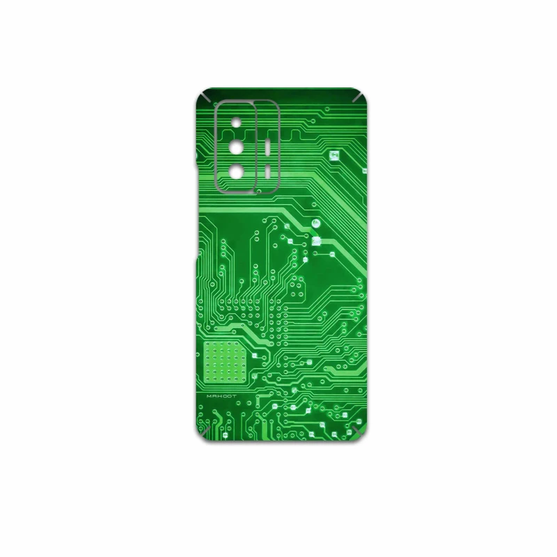 برچسب پوششی ماهوت مدل Green-Printed-Circuit-Board مناسب برای گوشی موبایل شیائومی 11T