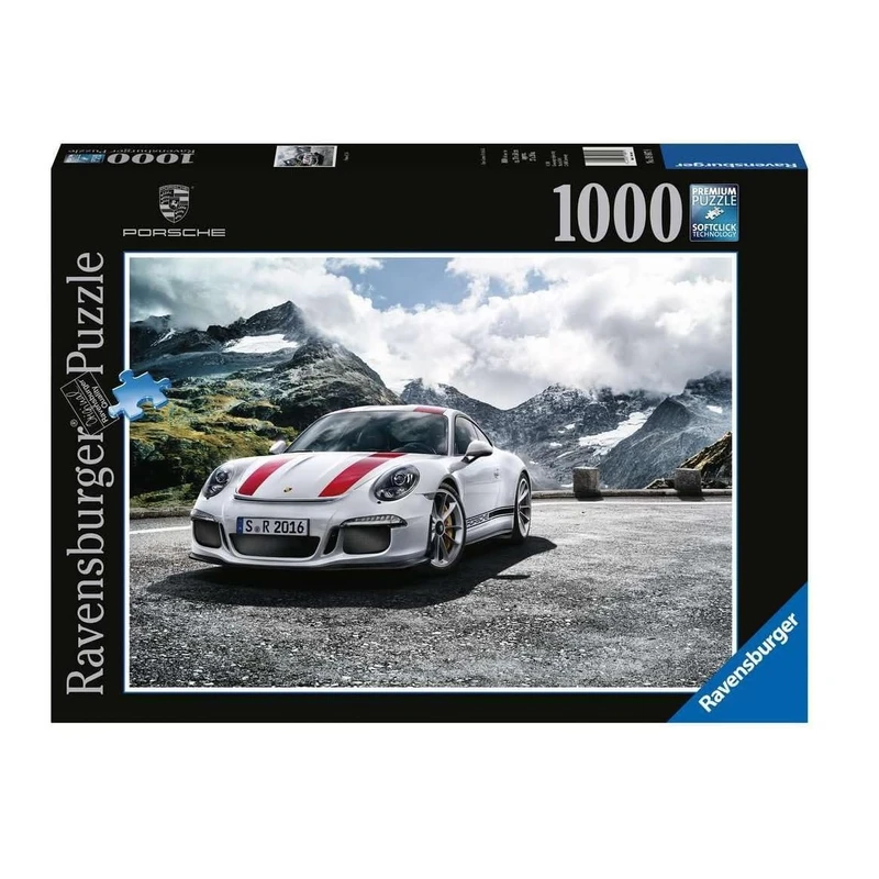 پازل 1000 تکه راونزبرگر مدل Porsche 911R کد 12000691 مناسب برای 14 سال به بالا