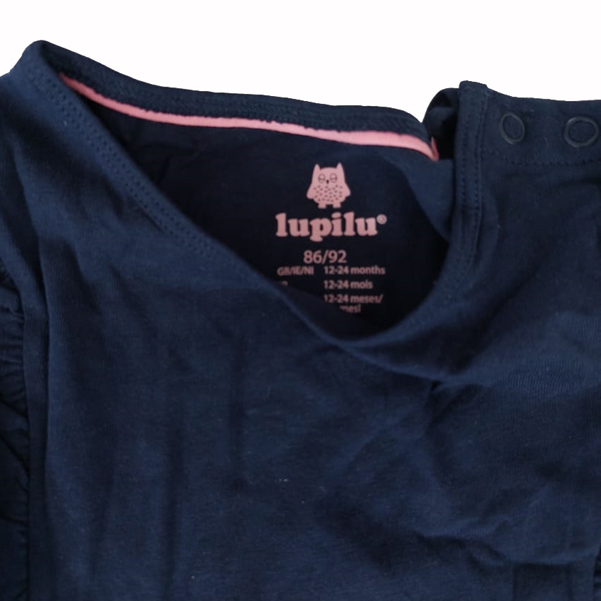 تی شرت آستین بلند دخترانه لوپیلو مدل 9037903