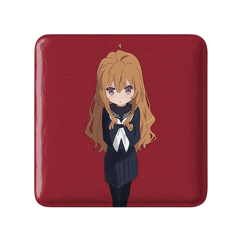 مگنت خندالو طرح تایگا انیمه تورادورا مدل مربعی کد 32479