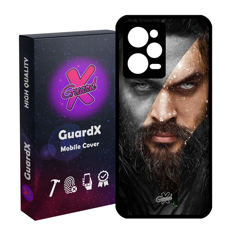 کاور گارد ایکس طرح Aqua Man مدل Glass10362 مناسب برای گوشی موبایل شیائومی Redmi Note 12 Pro 5G/Poco X5 Pro 5G/Note 12 Pro Pro speed