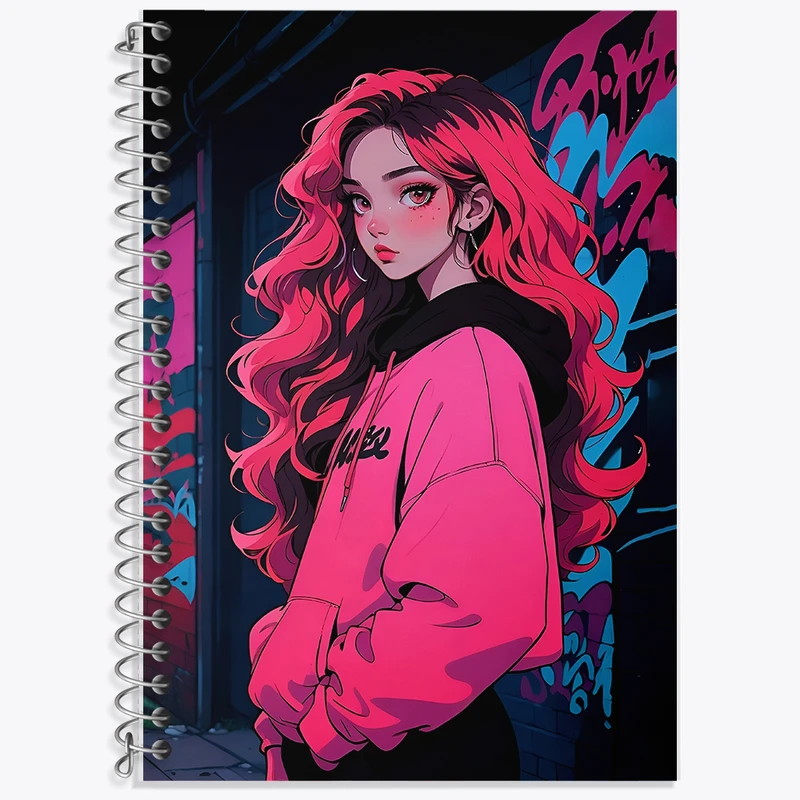 دفتر لغت 50 برگ خندالو طرح دخترانه کد F5198