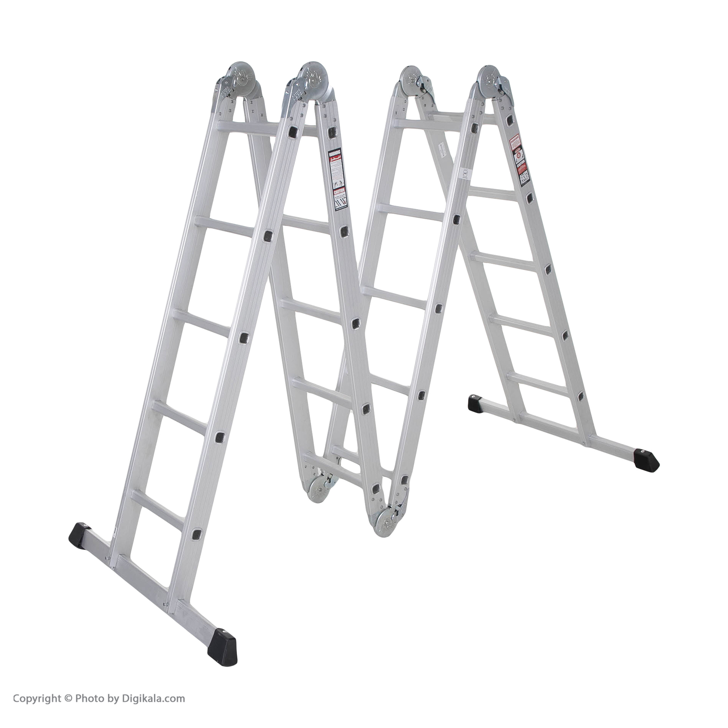 نردبان 20 پله آلوم پارس پله مدل هارمونی