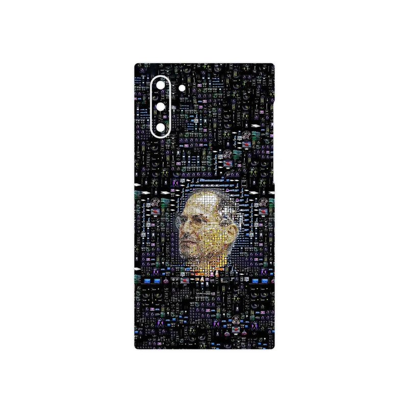 برچسب پوششی ماهوت مدل Collage of Steve Jobs 2 مناسب برای گوشی موبایل سامسونگ Galaxy Note 10