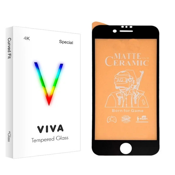 محافظ صفحه نمایش مات ویوا مدل 4K مناسب برای گوشی موبایل اپل Iphone 6/ 7/ 8