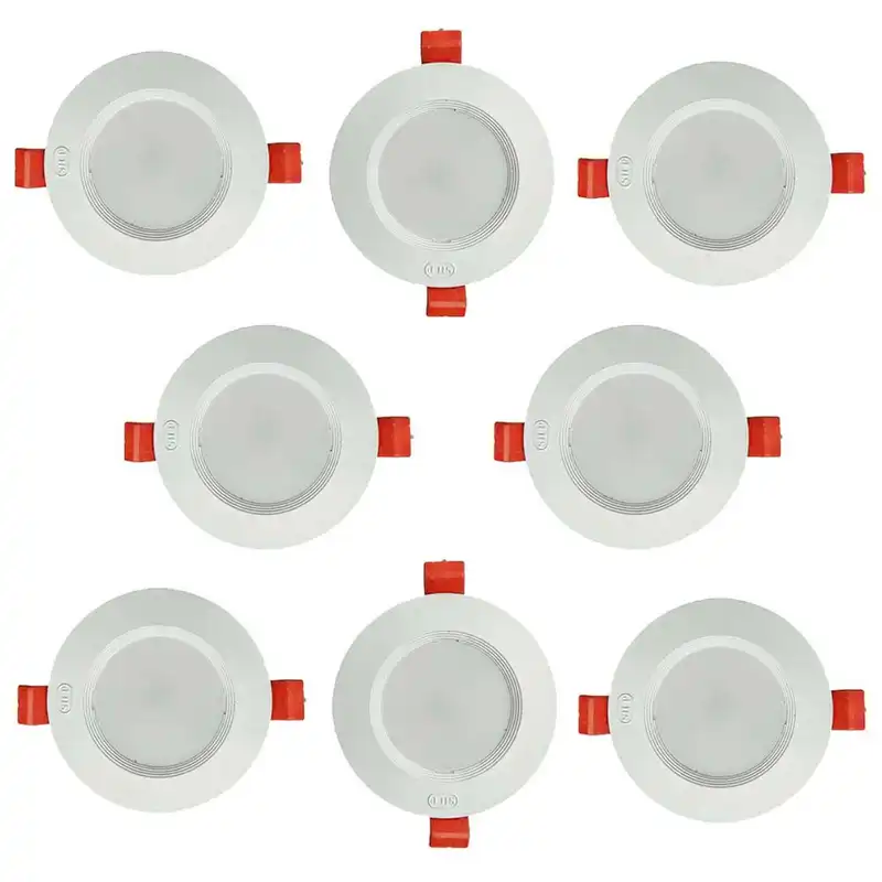 چراغ هالوژن 7 وات شاهچراغ مدل روناک بسته 8 عددی