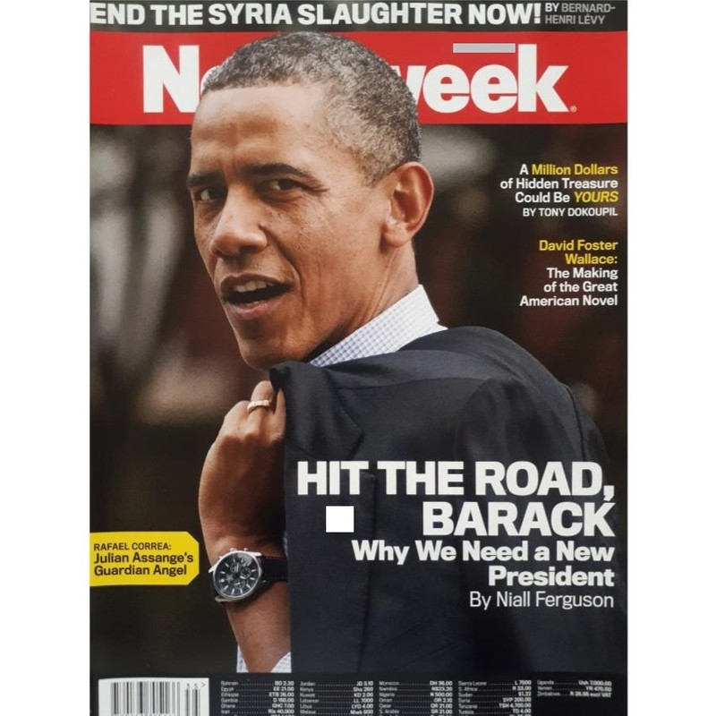 مجله نيوز ويك آگوست 2012