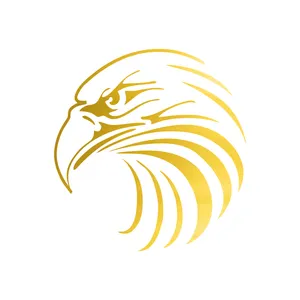برچسب بدنه خودرو آداک طرح عقاب خشن کدEglt010
