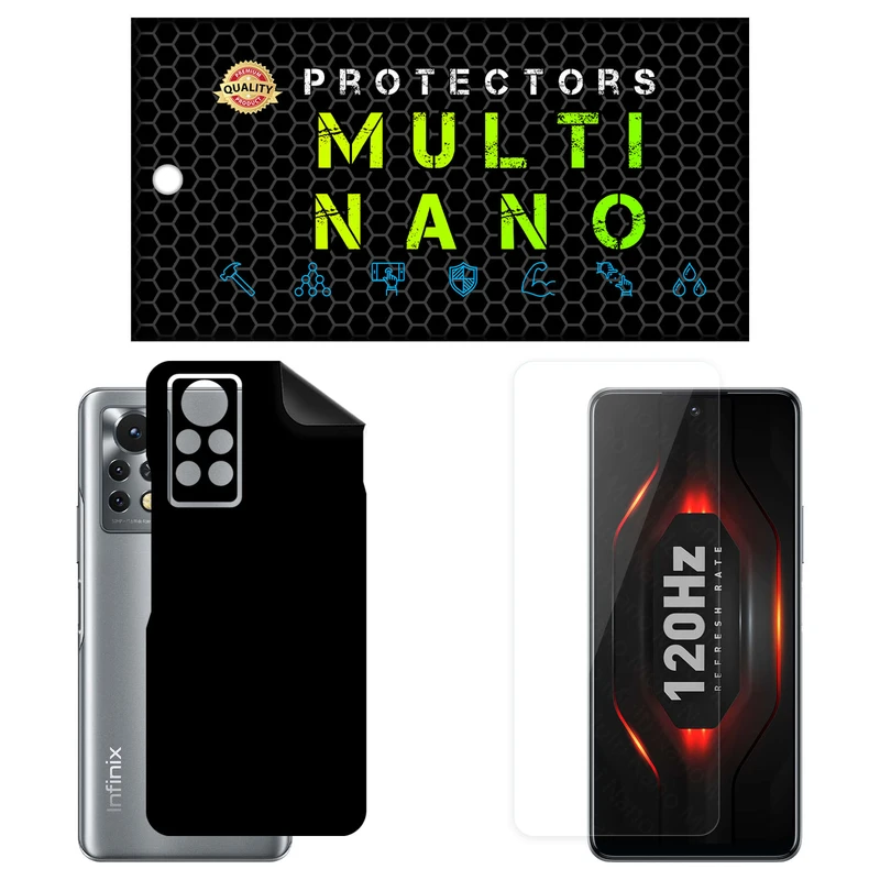 محافظ صفحه نمایش مولتی نانو مدل X-SFM مناسب برای گوشی موبایل اینفینیکس Note 11S به همراه برچسب پوششی