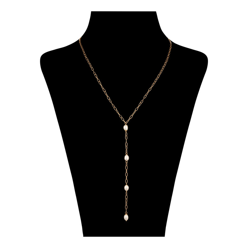 گردنبند طلا 18 عیار زنانه درگونه مدل 13020240