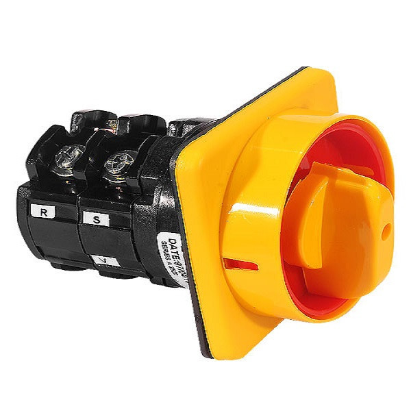 کلید گردان سلکتوری سه فاز تابلو 3 فاز آسانسور کهربا مدل یکطرفه قفل شو 32 امپر کلید گردان سلکتوری سه فاز تابلو 3 فاز آسانسور کهربا مدل یکطرفه قفل شو 32 امپر