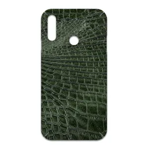 MAHOOT Green-Crocodile-Leather Cover Sticker for LG W10