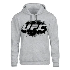 هودی مردانه مدل UFC کد 160رنگ طوسی