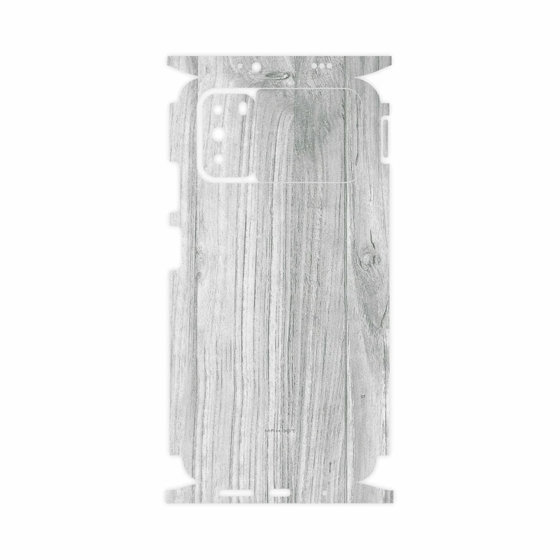 برچسب پوششی ماهوت مدل White Wood-FullSkin مناسب برای گوشی موبایل شیائومی Poco M3