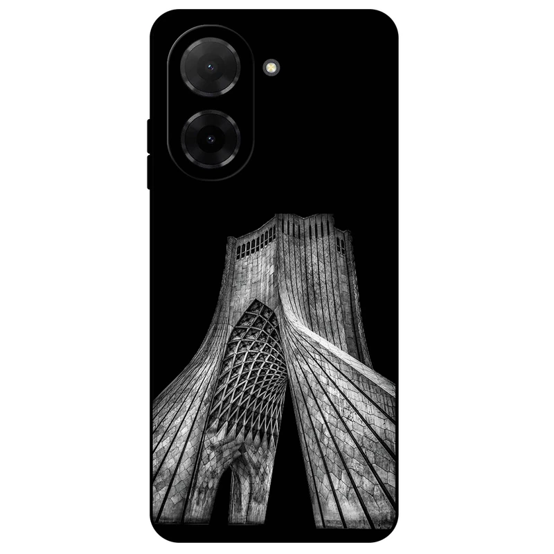 کاور مگافون طرح برج آزادی مدل 8263 مناسب برای گوشی موبایل شیائومی Redmi A5 4G