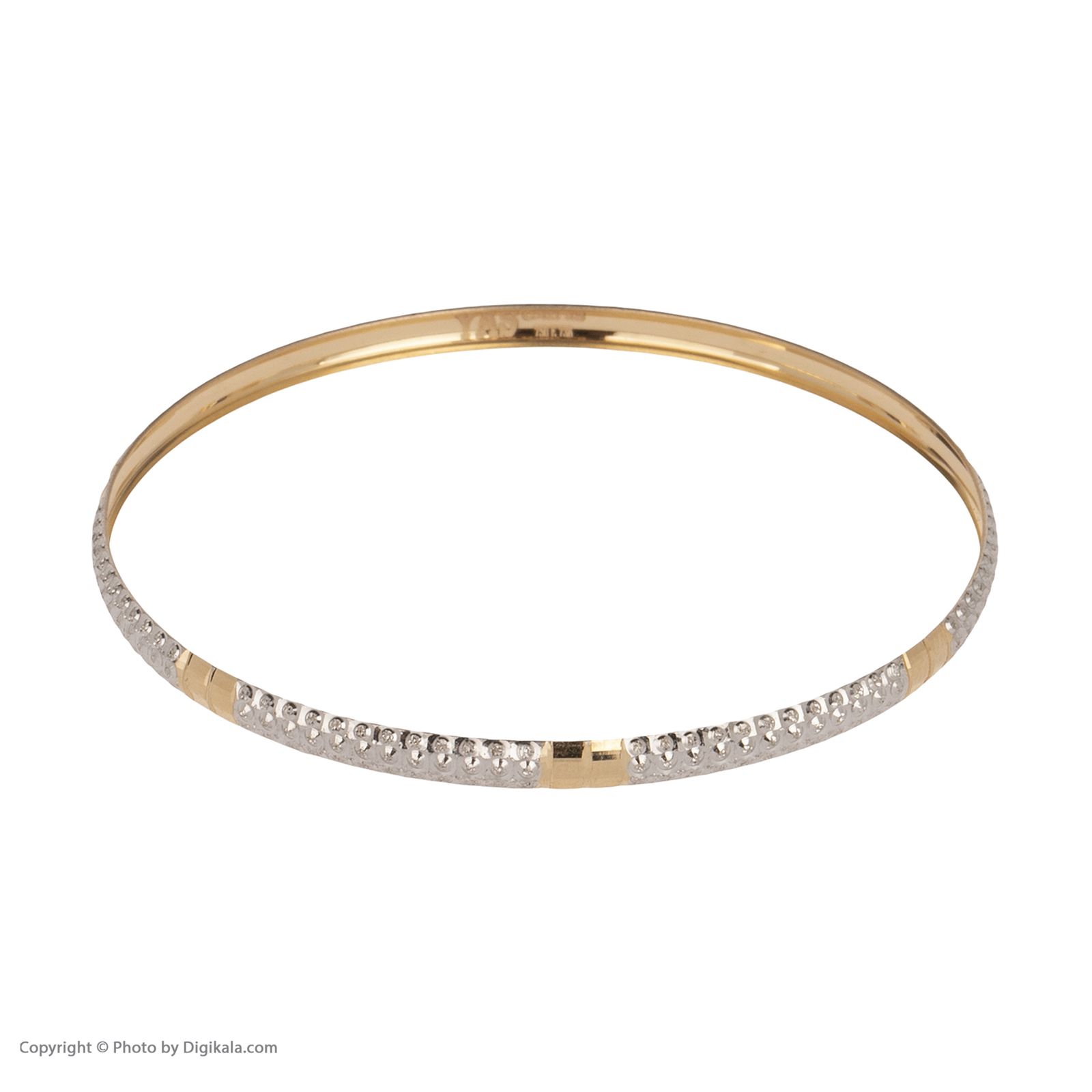 دستبند طلا 18 عیار زنانه مدیسا مدل B3019 -  - 3