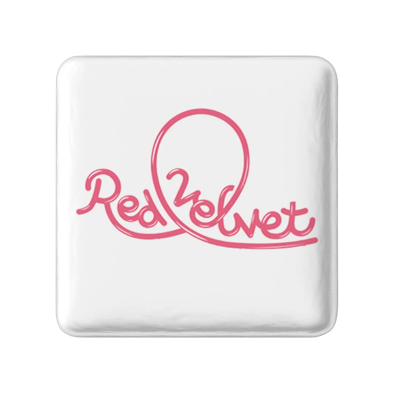 مگنت خندالو طرح گروه رد ولوت Red Velvet مدل مربعی کد 19692