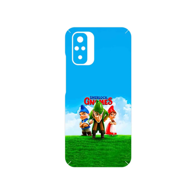 برچسب پوششی ماهوت مدل Sherlock Gnomes مناسب برای گوشی موبایل شیائومی Redmi Note 10