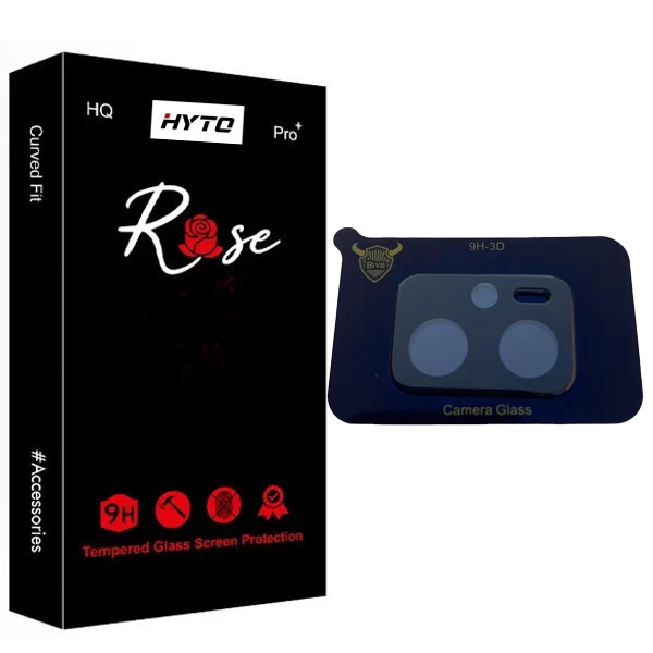 محافظ لنز دوربین هیتو مدل 3D Rose مناسب برای گوشی موبایل شیائومی Poco X4 GT