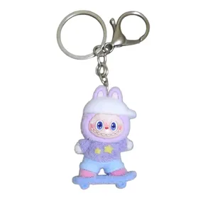 جاکلیدی دخترانه مدل لبوبو اسکیت باز کد mn06