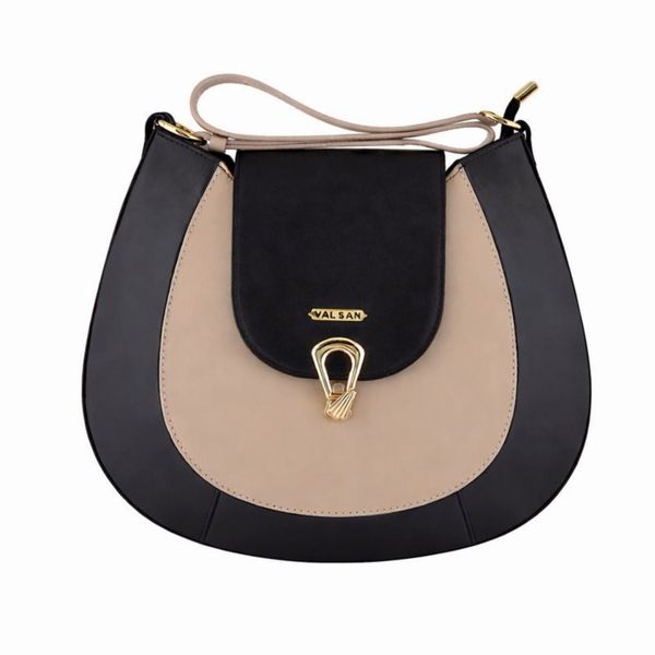 کیف دوشی زنانه چرم یلسان مدل آوید کد 218-GN-01