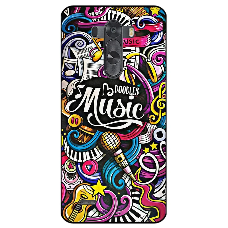کاور مگافون طرح موزیک مدل 8241 مناسب برای گوشی موبایل ال جی G3