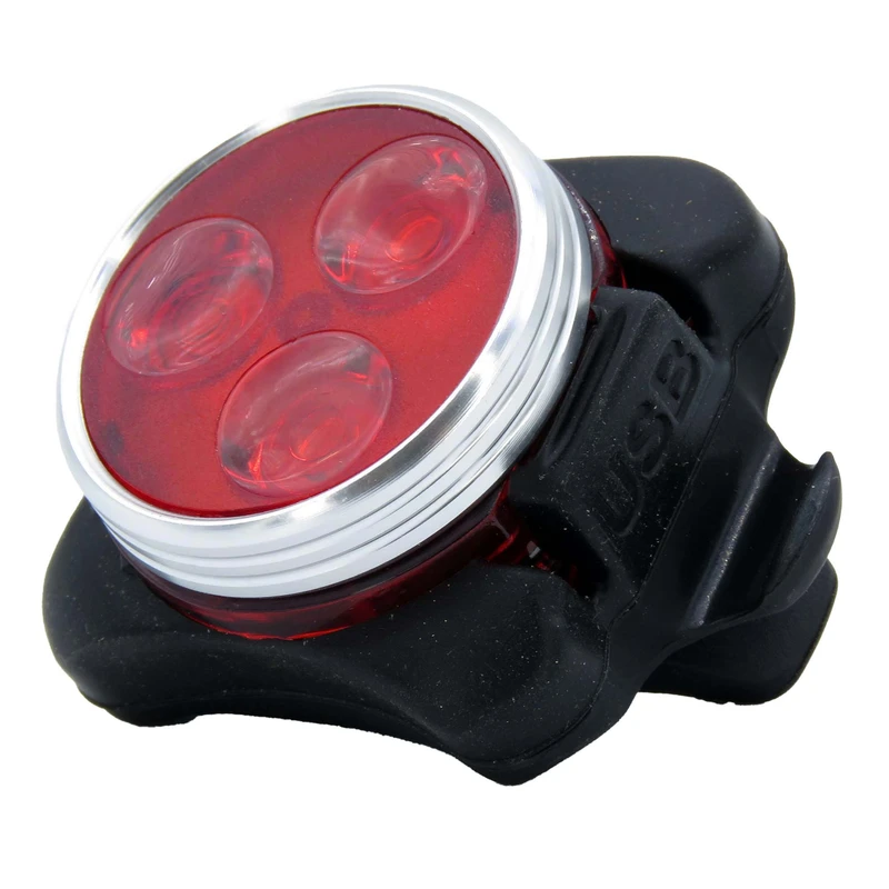 چراغ عقب دوچرخه انرژی مدل سیلیکون کد 1569