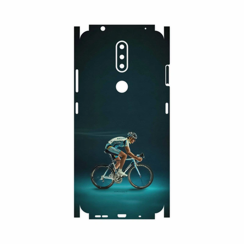 برچسب پوششی ماهوت مدل Road-cycling-FullSkin مناسب برای گوشی موبایل نوکیا 2.4