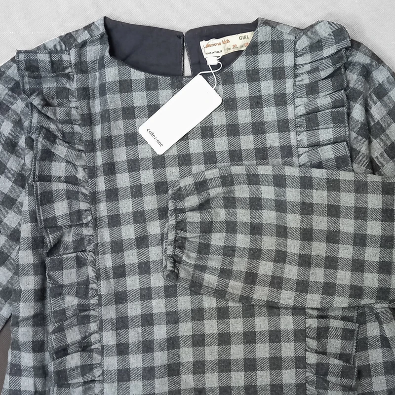 عکس شماره 3 : پیراهن دخترانه کولزیون مدل چین دار