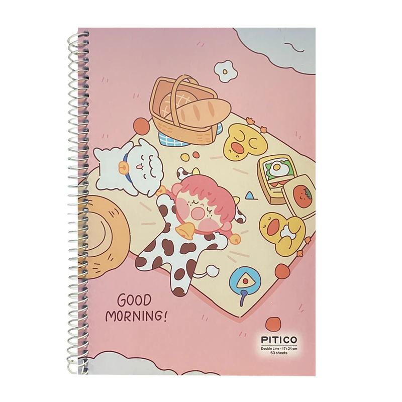 دفتر زبان 60 برگ پیتیکو کد 172604-3