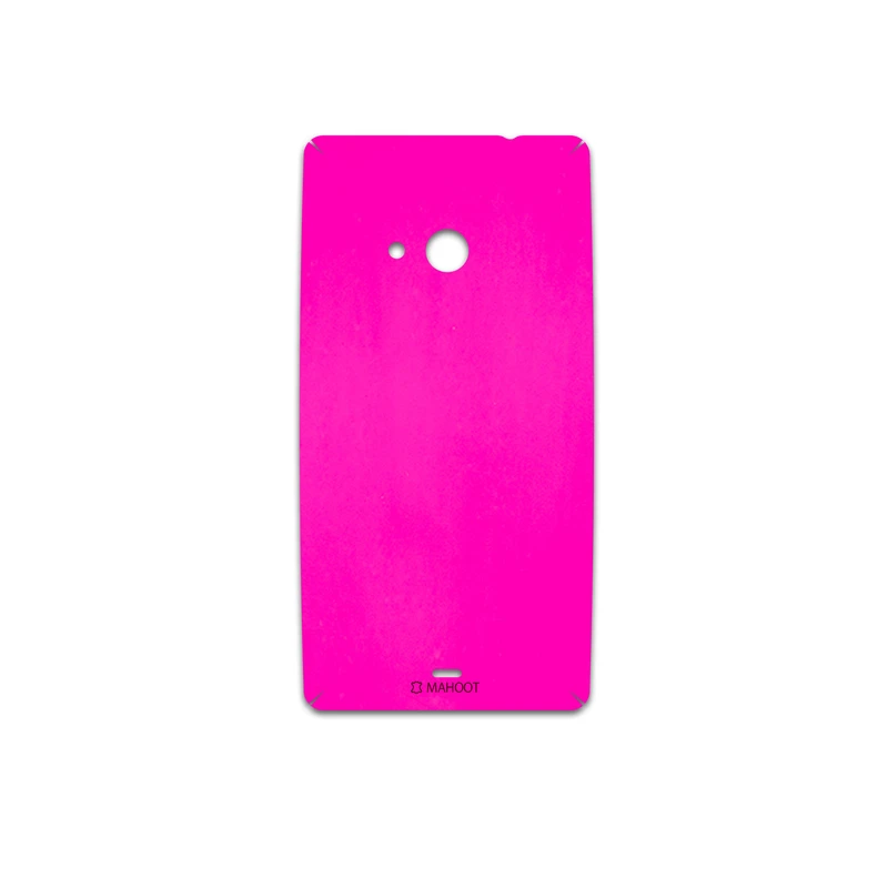 برچسب پوششی ماهوت مدل Phosphorus-Pink مناسب برای گوشی موبایل مایکروسافت Lumia 535