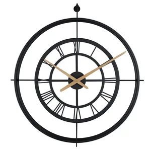 ساعت دیواری لوتوس مدل HENRICH-18022-bl