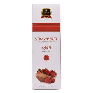 عود دستساز آلاکیک مدل Alaukik Strawberry رایحه توتفرنگی بسته 50 عددی