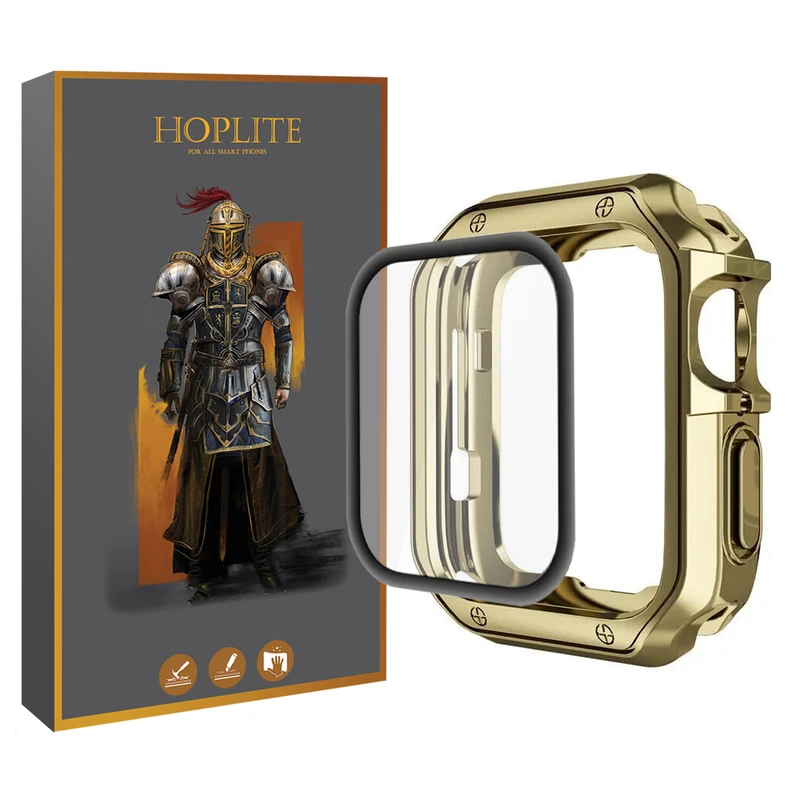 کاور هاپلایت مدل Lux Shield HL مناسب برای اپل واچ سری 1/2/3 سایز 38 میلی متری به همراه محافظ صفحه نمایش