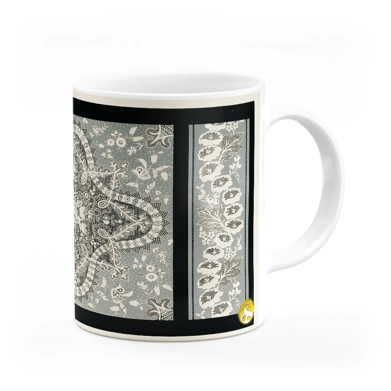 ماگ هومرو طرح فرش سنتی ایرانی مدل MG7908