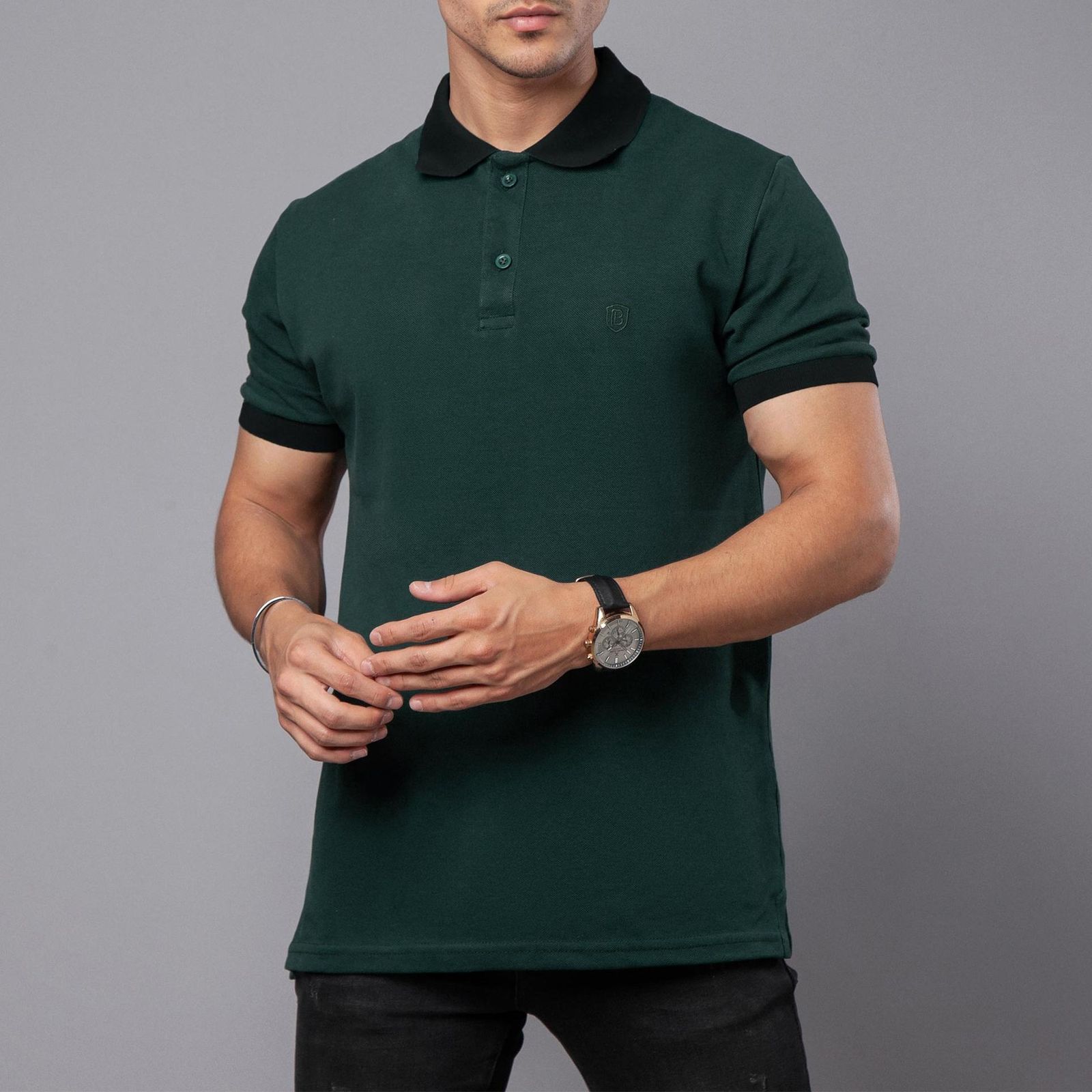 پولوشرت آستین کوتاه مردانه باینت مدل 2261425-45 - - 2