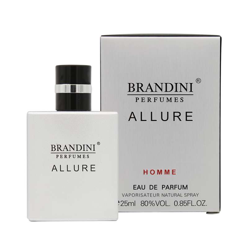 عطر جیبی مردانه برندینی مدل Allure حجم 25 میلی لیتر