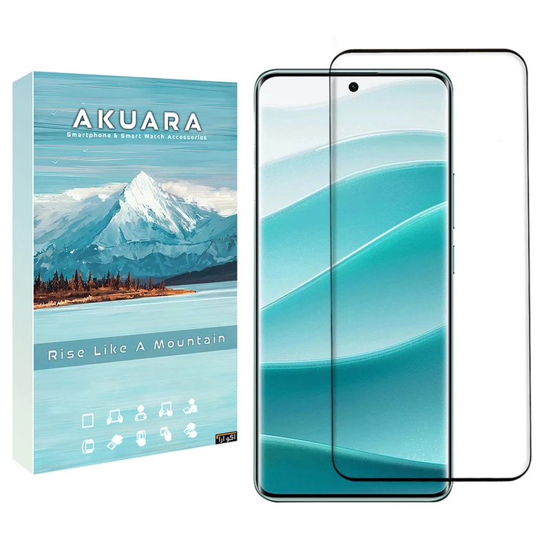 محافظ صفحه نمایش آکوآرا مدل Full AKU fl1 مناسب برای گوشی موبایل شیائومی Redmi Note 14 Pro 4G