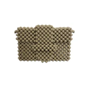 کیف دوشی زنانه مدل مرواریدی