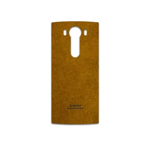 MAHOOT Brown-Chamois-Leather Cover Sticker for LG V10