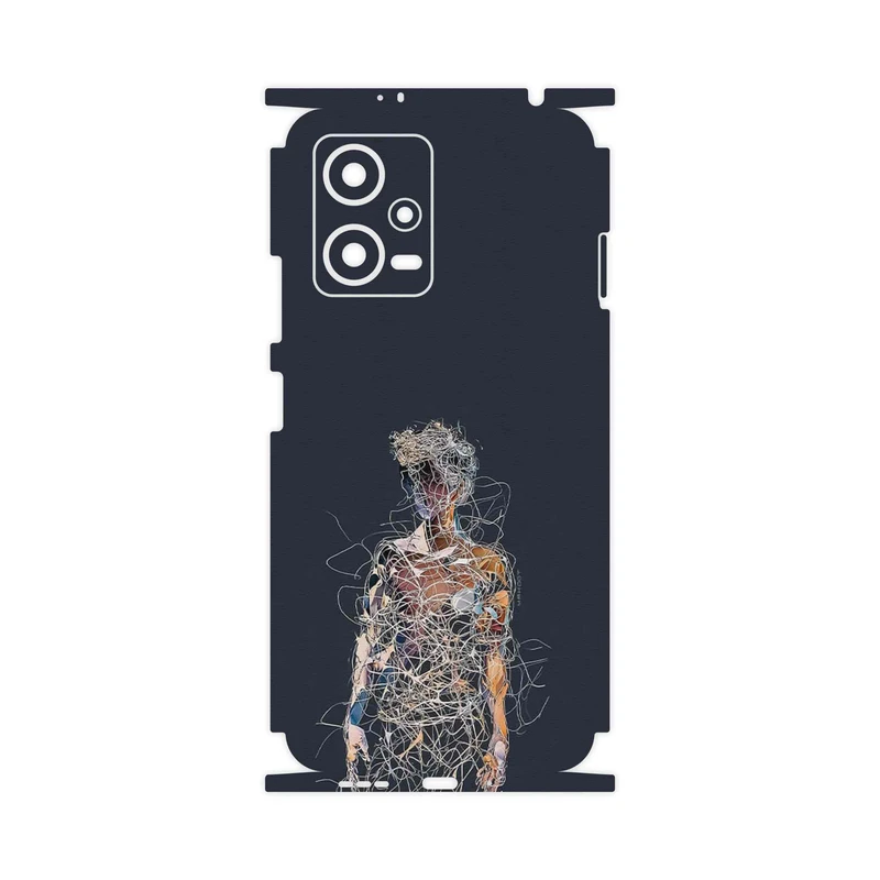 برچسب پوششی ماهوت مدل Strings Digital Art 1-FullSkin مناسب برای گوشی موبایل شیائومی Redmi Note 12 5G