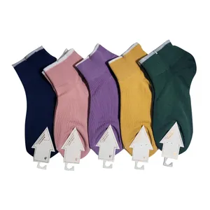 جوراب دخترانه کد 2-01125 بسته 5 عددی