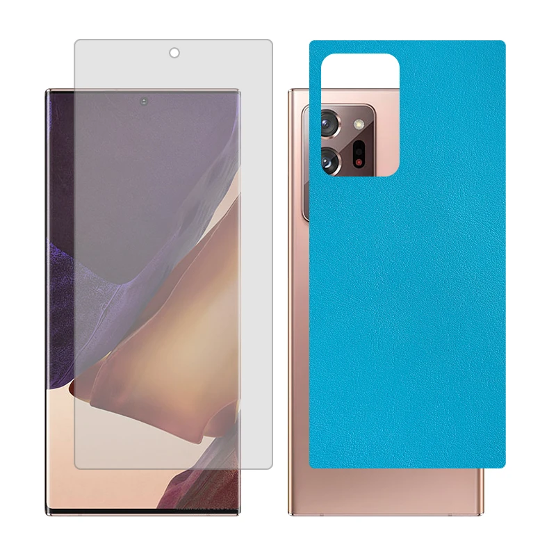محافظ صفحه نمایش مات گلس مدل together مناسب برای گوشی موبایل سامسونگ Galaxy Note20 Ultra 5G  به همراه برچسب پوششی پشت گوشی